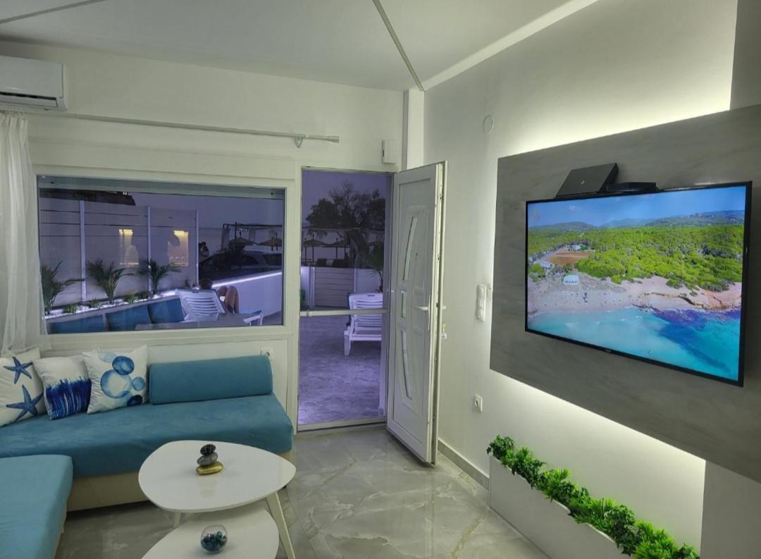 Sun Sea No 7 First Line Apartment Peraia  Exterior photo